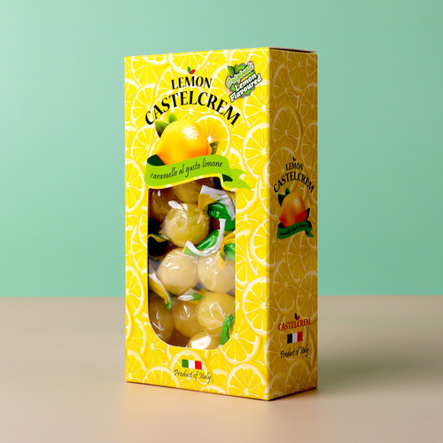 고급 이탈리아 수입 명품 천연 레몬 오렌지 캔디 포지타노 카스텔크램 사탕 50g 145g 200g 250g
